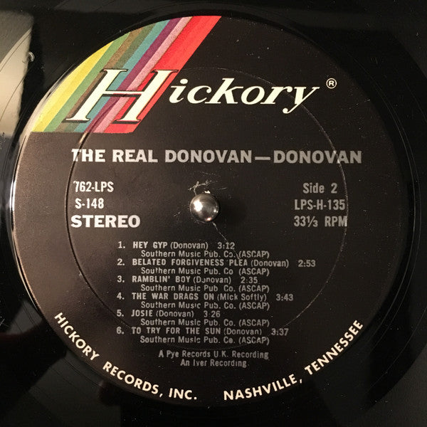 Donovan : The Real Donovan (LP, Album, Comp)