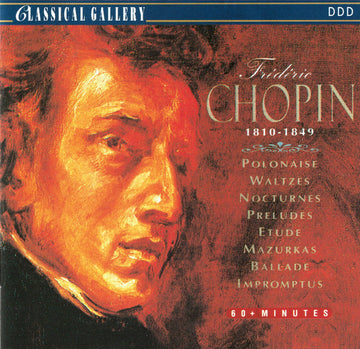 Frédéric Chopin : Polonaise / Waltzes / Nocturnes / Preludes / Etude / Mazurkas / Ballade / Impromptus (CD)