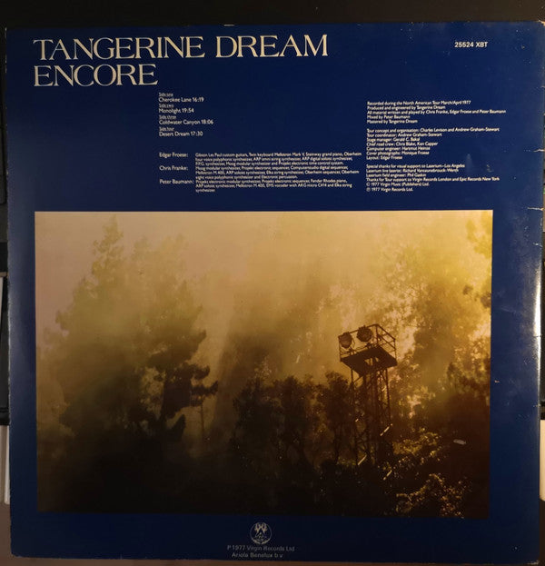 Tangerine Dream : Encore (2xLP, Album)