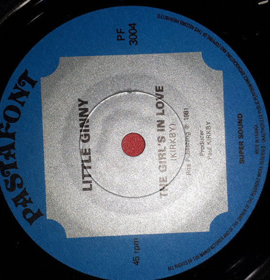 Little Ginny : Chasing The Wind (7", Single)