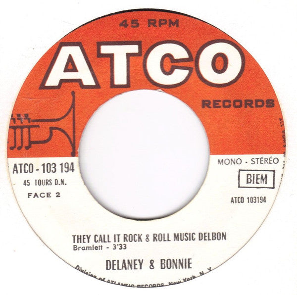 Delaney & Bonnie : Miss Ann (7", Single)