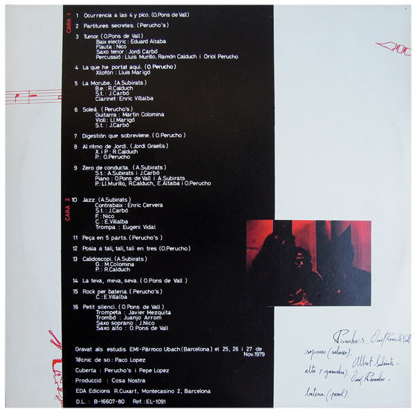Perucho's : Perucho's (LP, Album, Ltd)