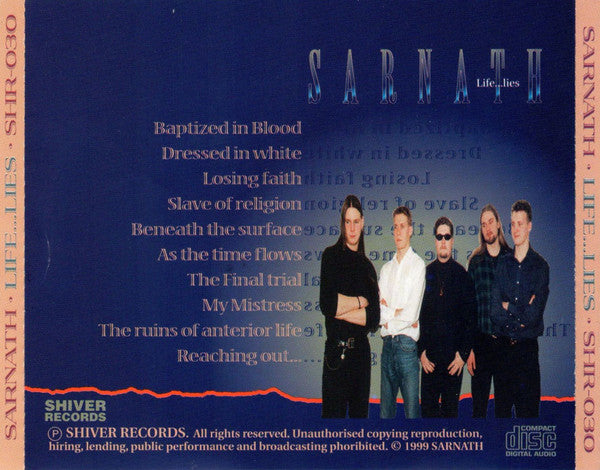 Sarnath : Life...Lies (CD, Album)