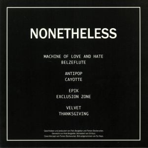 Nonetheless : Nonetheless LP (2xLP, Album)
