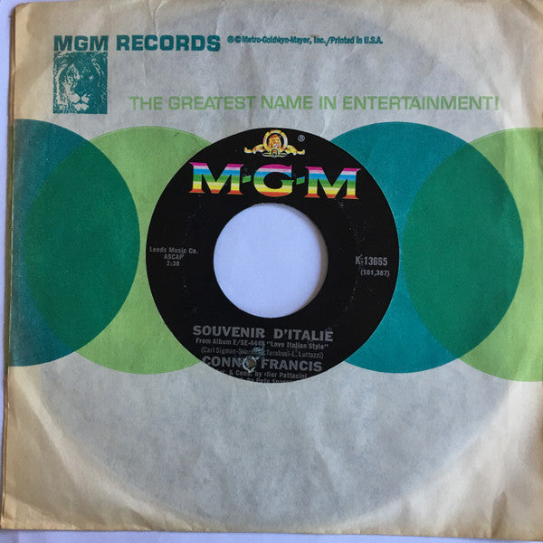 Connie Francis : Another Page (7", Single)