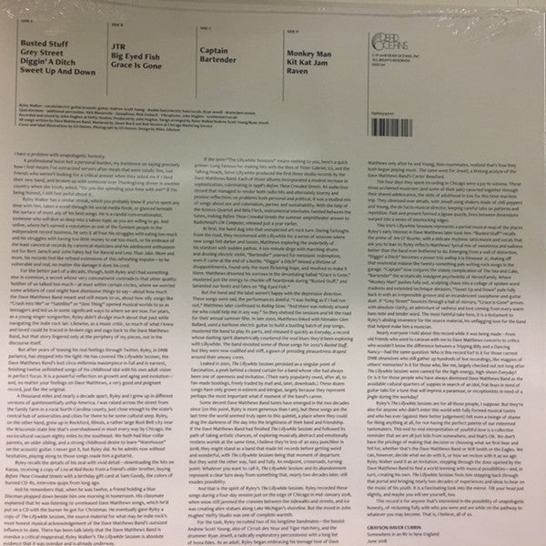Ryley Walker : The Lillywhite Sessions (2xLP, Album)