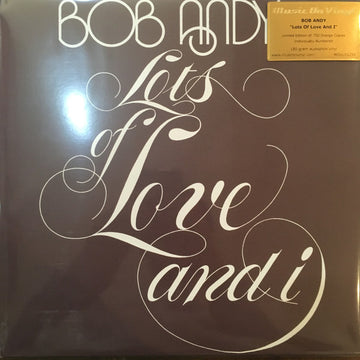 Bob Andy : Lots Of Love And I (LP, Album, Ltd, Num, RE, Ora)