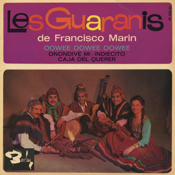 Les Guaranis : Oowee Oowee Oowee (7", EP, Mono)