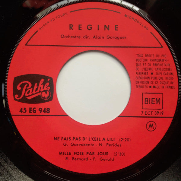 Régine : Pourquoi Un Pyjama (7", EP)