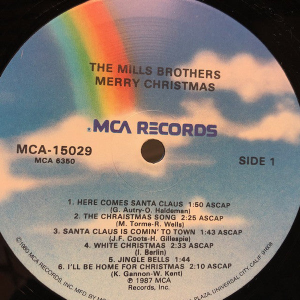 The Mills Brothers : Merry Christmas (LP, Album)