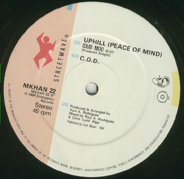 C.O.D. : Uphill (Peace Of Mind) (12")