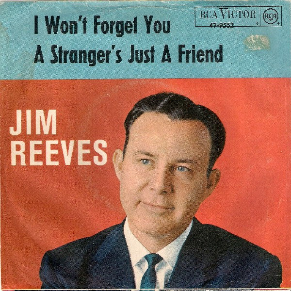 Jim Reeves : I Won't Forget You (7", RE)