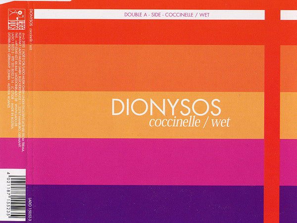 Dionysos (2) : Coccinelle / Wet (CD, Single)