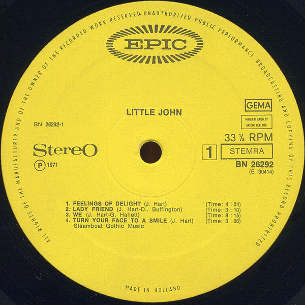 Little John (7) : Little John (LP, Album)