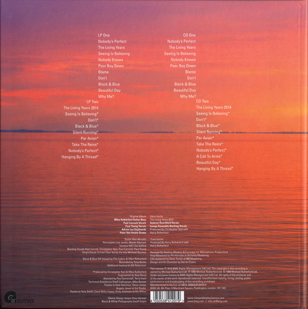 Mike & The Mechanics : Living Years (2xLP, Album, RE, RM + 2xCD, Album, RE, RM + Box, D)
