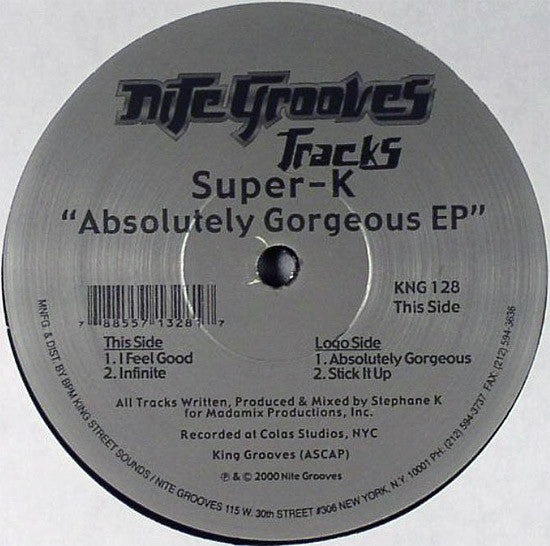 Super K : Absolutely Gorgeous EP (12", EP)
