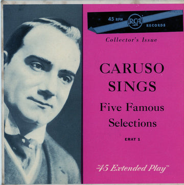 Enrico Caruso : Caruso Sings Five Famous Selections (7", EP)