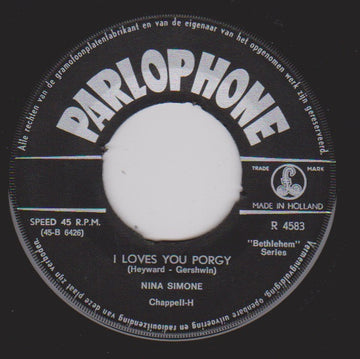 Nina Simone : I Loves You Porgy (7", Single)