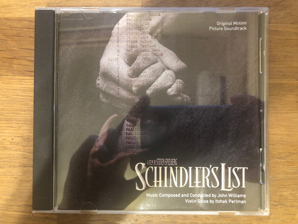 John Williams (4) : Schindler's List (Original Motion Picture Soundtrack) (CD, Album, RE, S/Edition)