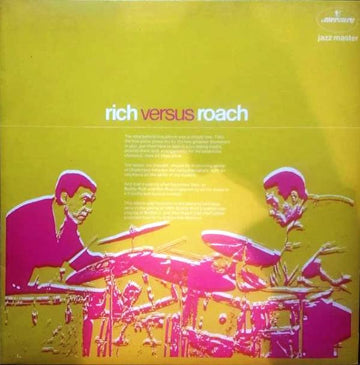 Buddy Rich And Max Roach : Rich Versus Roach (LP, Album)