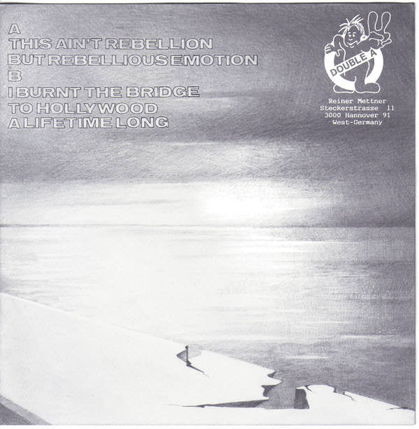 Collaps : I Burnt The Bridge To Hollywood (7", Whi)