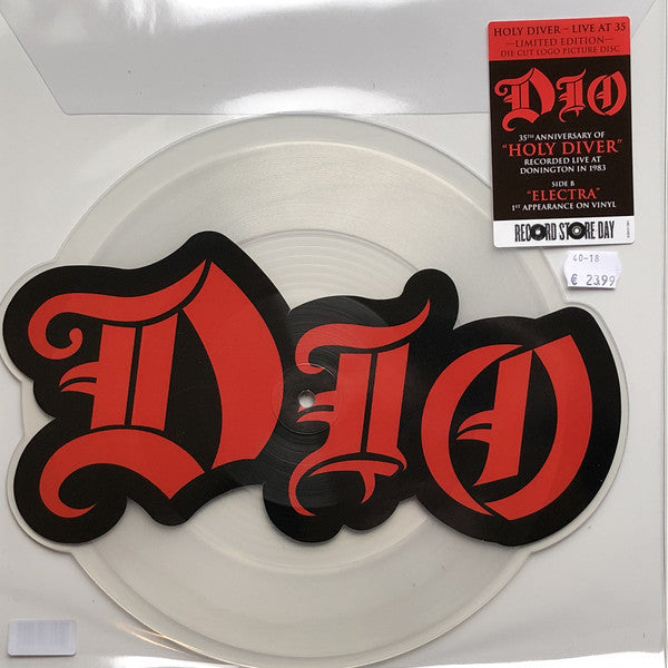 Dio (2) : Holy Diver - Live At 35 (10", Shape, RSD, Single, Ltd, Pic)