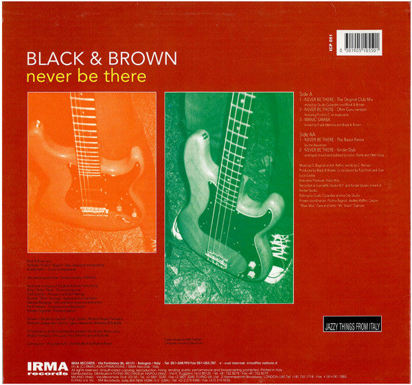 Black & Brown (2) : Never Be There (12")