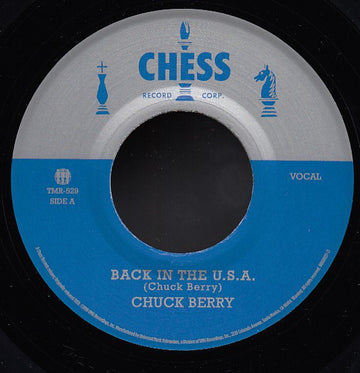 Chuck Berry : Back In The U.S.A. / Memphis, Tennessee (7", Single, RE)