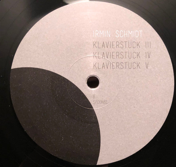 Irmin Schmidt : 5 Klavierstücke (LP, Album)