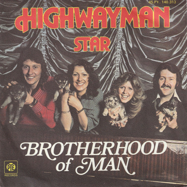 Brotherhood Of Man : Highwayman (7", Single)