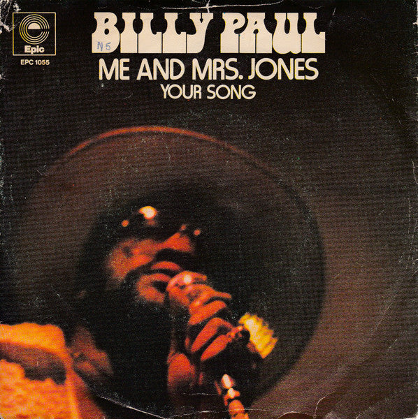 Billy Paul : Me And Mrs. Jones  (7", Single)