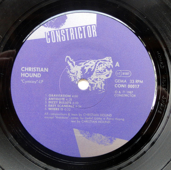 Christian Hound : Cynicoy (LP, Album)