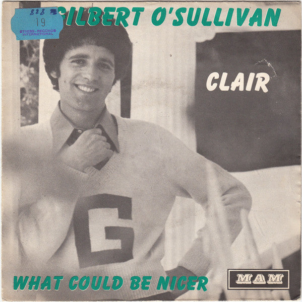 Gilbert O'Sullivan : Clair (7", Single)