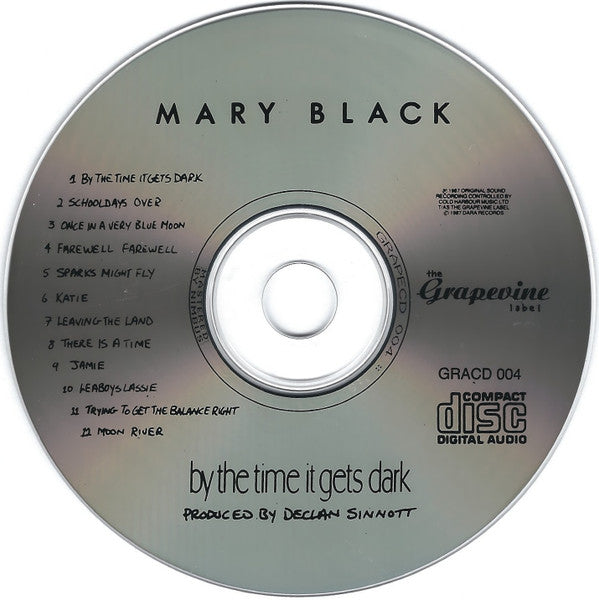 Mary Black : By The Time It Gets Dark (CD, Album, RE)