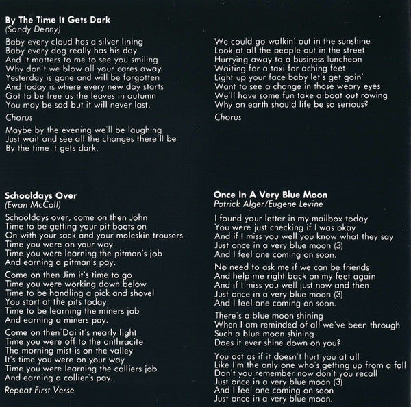 Mary Black : By The Time It Gets Dark (CD, Album, RE)