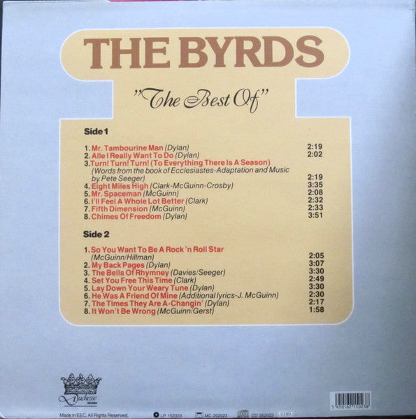 The Byrds : The Best Of (LP, Comp)