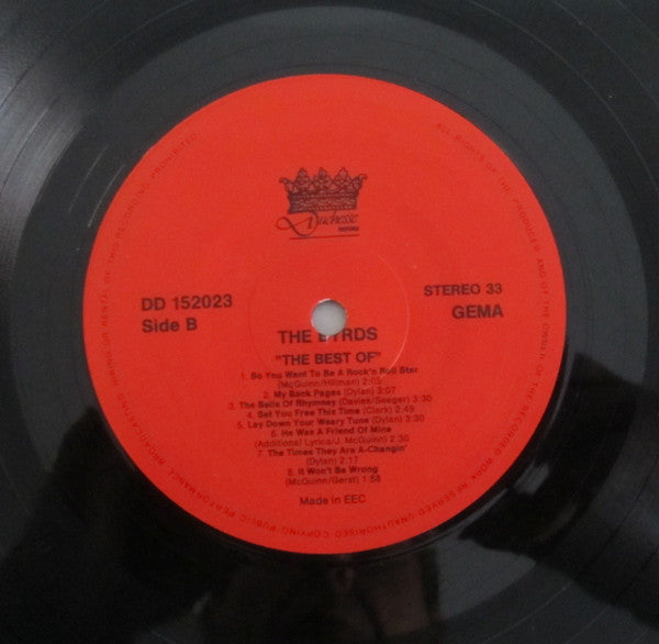 The Byrds : The Best Of (LP, Comp)
