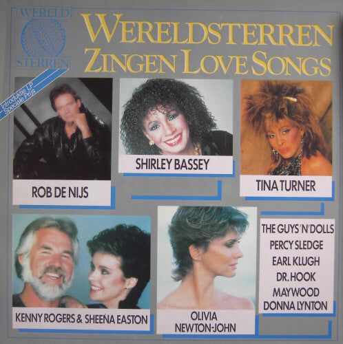 Various : Wereldsterren Zingen Love Songs (LP, Comp)