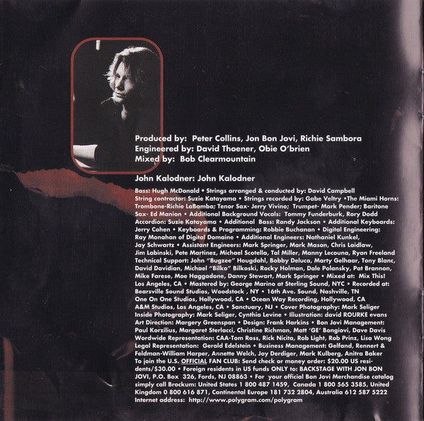Bon Jovi : These Days (CD, Album)