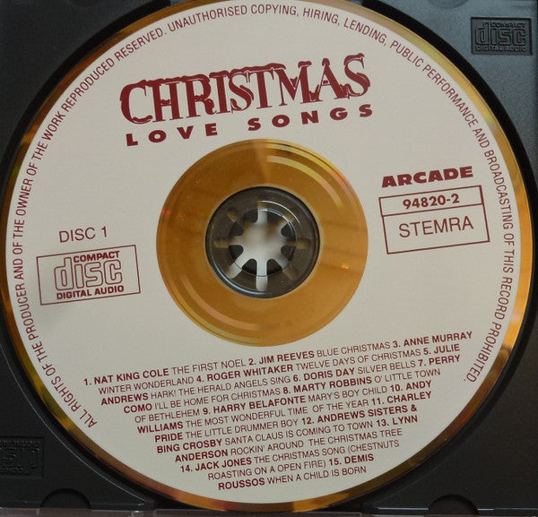 Various : Christmas Love Songs (2xCD, Comp)