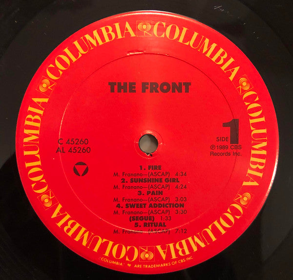 The Front (3) : The Front (LP, Album)