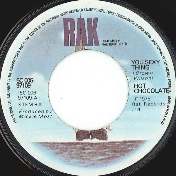 Hot Chocolate : You Sexy Thing (7", Single)