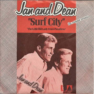 Jan & Dean : Surf City / The Little Old Lady From Pasadena (7", Single)