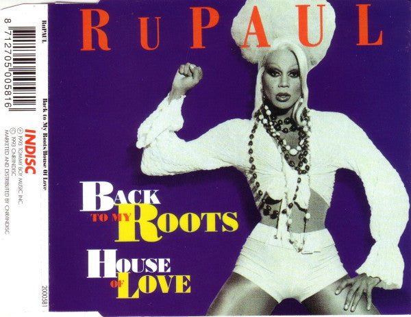 RuPaul : Back To My Roots / House Of Love (CD, Maxi)