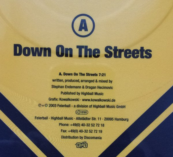 Headstorm : Down On The Streets / Voices (12", Ltd, Pic)