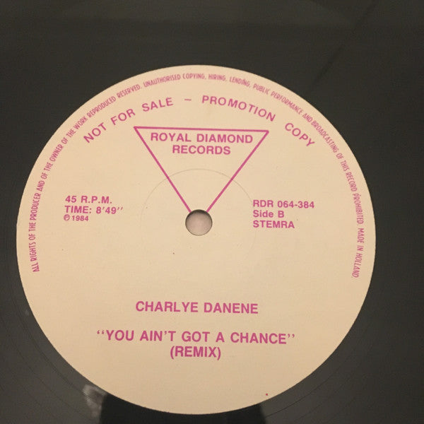 Prince / Charlye Danene* : From 1999 Till Now (12", Maxi, P/Mixed, Promo, Unofficial)