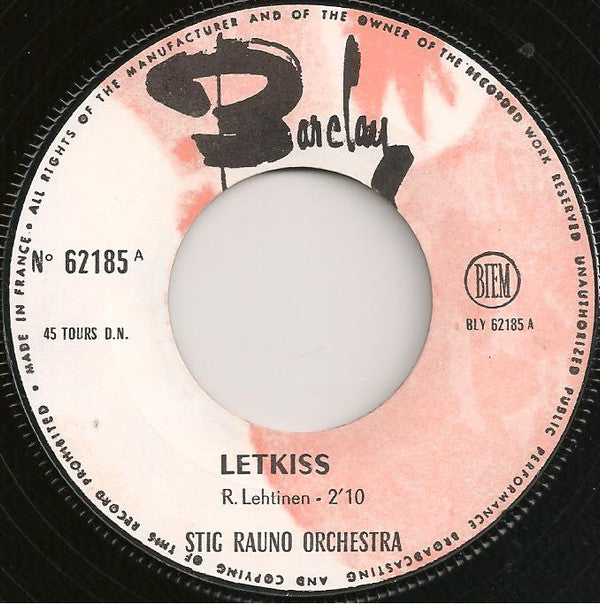 Stig Rauno : Letkis / Skoll Jenka (7", Single)
