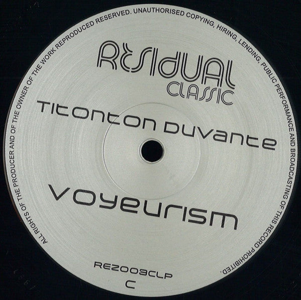 Titonton Duvanté : Voyeurism (2x12")