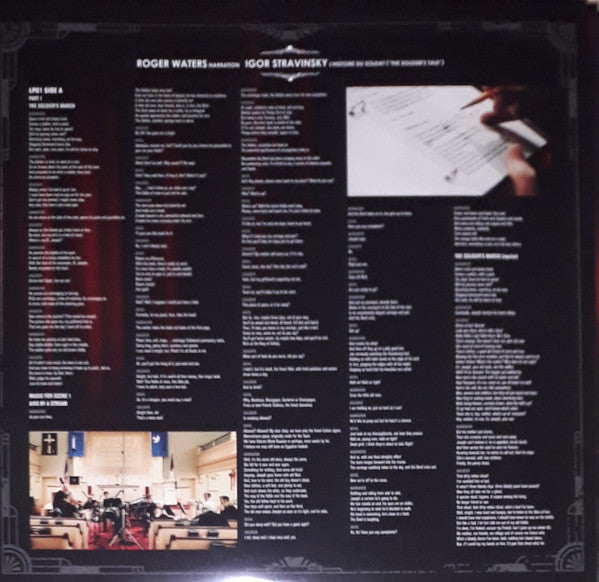 Igor Stravinsky, Roger Waters, Bridgehampton Chamber Music Festival : Igor Stravinsky’s The Soldier’s Tale With New Narration Adapted And Performed By Roger Waters (2xLP, Album)
