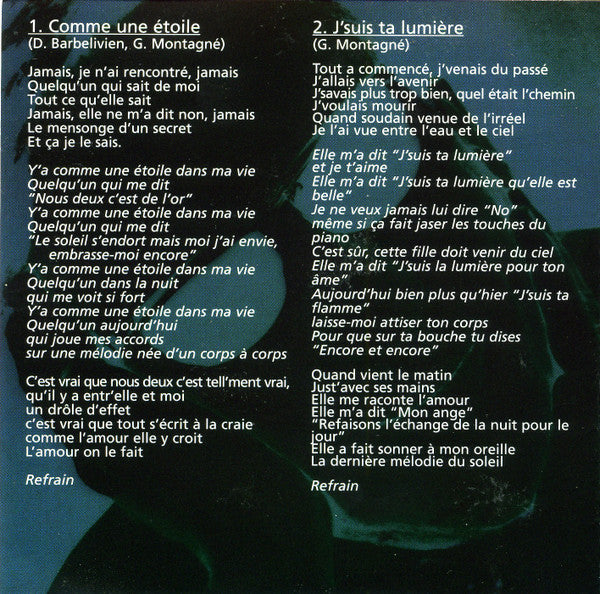 Gilbert Montagné : Comme Une Étoile (CD, Album)